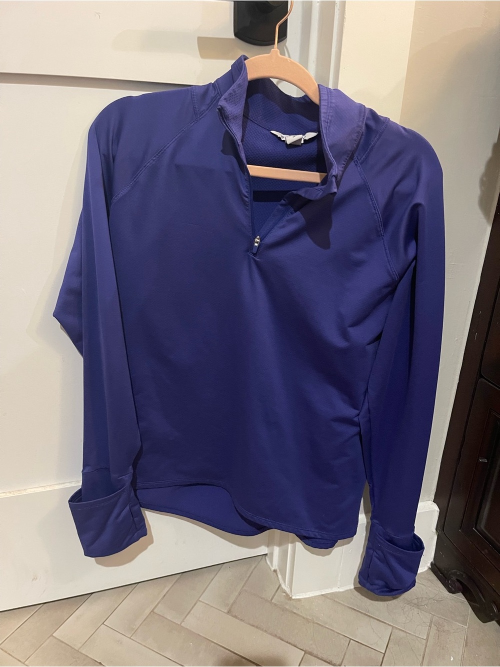 Athleta Women's Quarter-Zip Pullover - Deep Purple